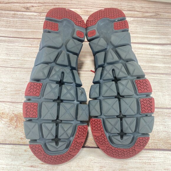 Nike Mens 11.5 Flex Show Gray Red Running Shoes (2014) 610226-018 - Picture 11 of 12